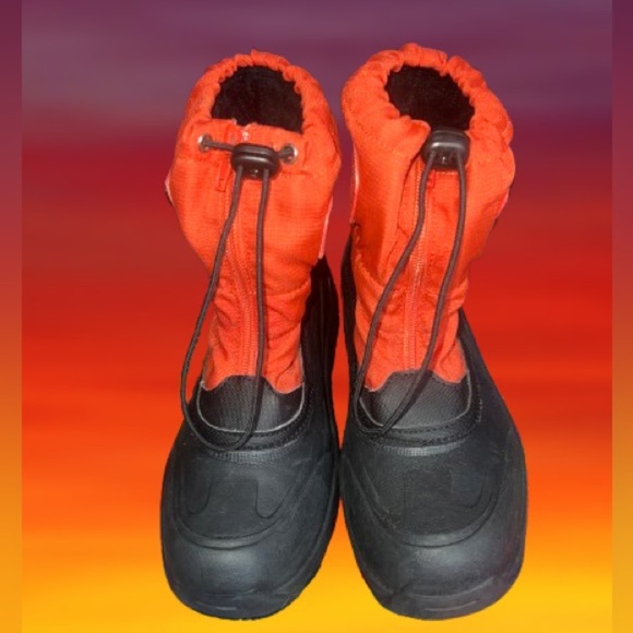 Land’s End Boys duck snow/winter boots Boys sz 3 - Picture 1 of 5
